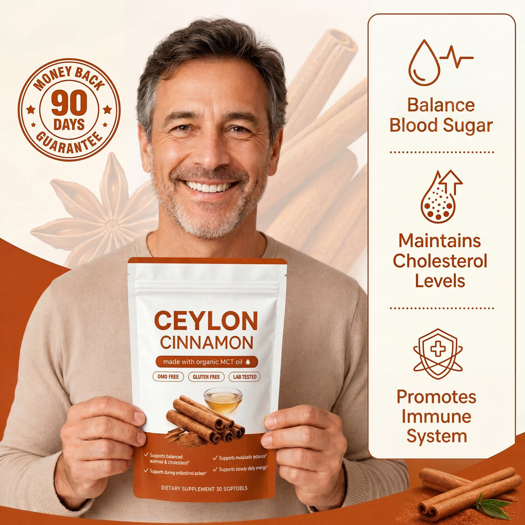 Ceylon Cinnamon 7200mg equivalent with MCT Oil