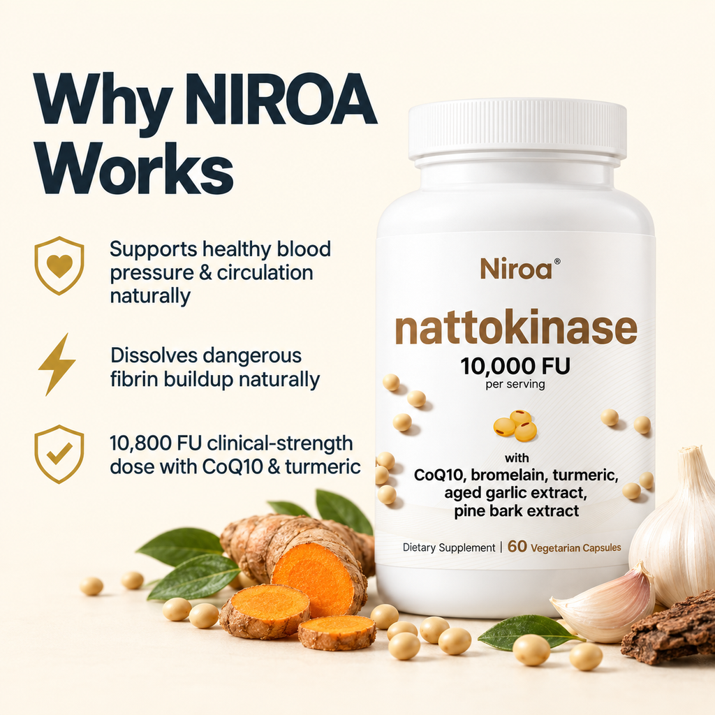 Niroa Nattokinase 10,000 FU