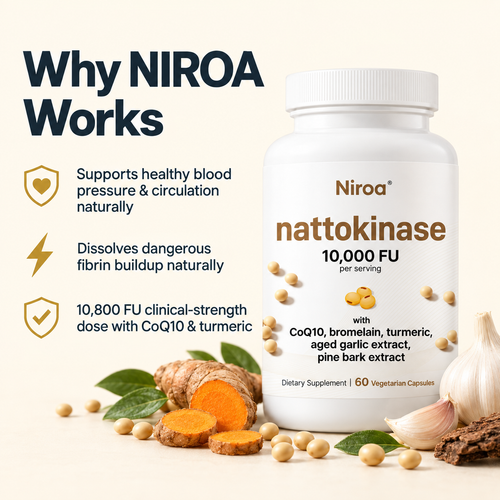 Niroa Nattokinase 10,000 FU